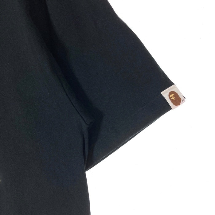 A BATHING APE アベイシングエイプ BABY MILO Tシャツ ブラック sizeL 瑞穂店