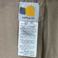 Carhartt カーハート ダック地 ジップアップジャケット ベージュ J189 GKH Size XL-R 福生店