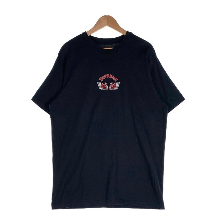 SUPREME シュプリーム 22AW Phoenix S/S Top フェニックス ショートスリーブトップ Tシャツ 刺繡 ブラック Size XL 福生店