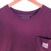 Carhartt カーハート ポケットTシャツ ボルドー K87 PRT Size L 福生店