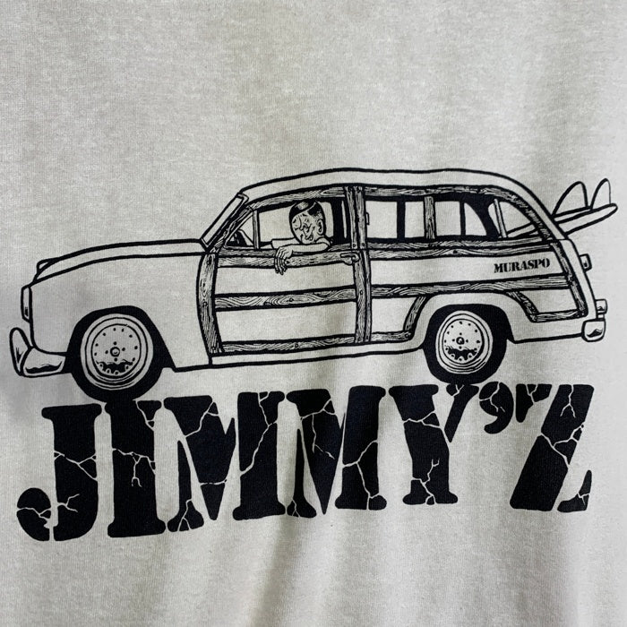 JIMMY'Z ジミーズ ESOW エソウ ムラサキスポーツ 半袖 Tシャツ ホワイト Size L 福生店