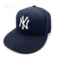 NEWERA ニューエラ Newyork Yankees COOPERS TOWN 59FIFTY ベースボールキャップ サイドパッチ ネイビー Size 7 3/8 (58.7cm) 福生店
