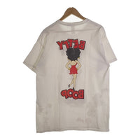 00`s BETTY BOOP ベティー・ブープ プリントTシャツ ホワイト GILDAN2枚タグ 1996コピーライト Size L 福生店