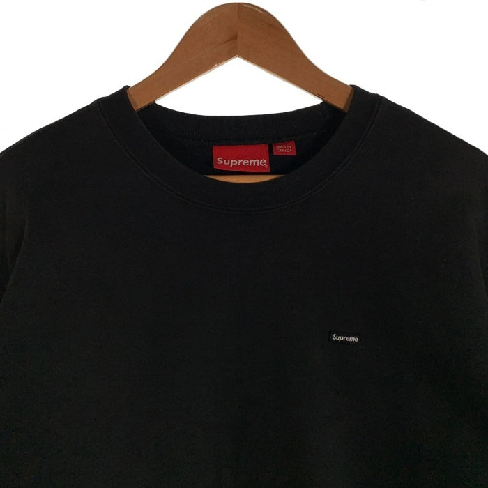 SUPREME シュプリーム Small Box Logo Crewneck スモールボックスロゴ クルーネックスウェットトレーナー ブラック Size M 福生店