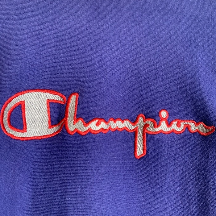 90's Champion チャンピオン REVERSE WEAVE リバースウィーブ クルーネック スウェット パープル USA製 Size X-LARGE 福生店