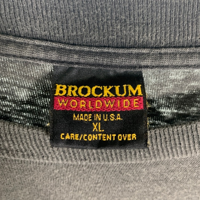 90's PINK FLOYD ピンクフロイド NORTH AMERICAN TOUR 1994 プリントTシャツ ブラック BROCKUM USA製 Size XL 福生店
