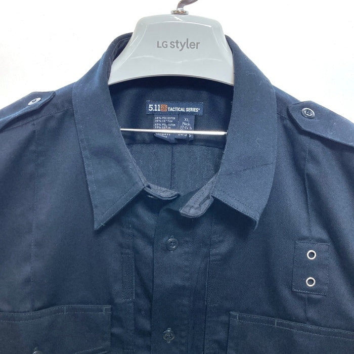 5.11 ファイブイレブン ストライク ロングスリーブシャツ ブラック Lot068 Size XL 瑞穂店