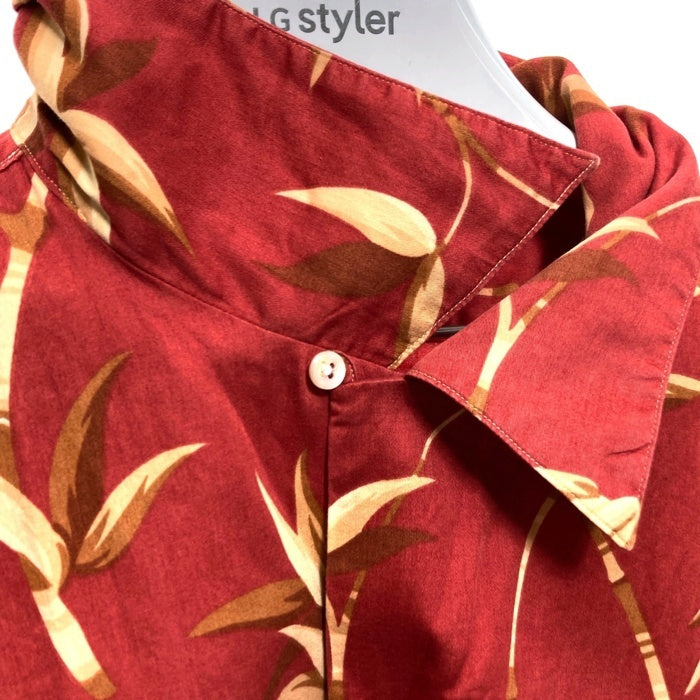 Polo by Ralph Lauren ポロラルフローレン コットン オープンカラーシャツ アロハ レッド Size XL 瑞穂店