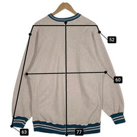 Champion チャンピオン REVERSE WEAVE リバースウィーヴ 刺繍ロゴ クルーネック スウェット グレー Size XX-LARGE 福生店
