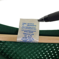 HAWAII WARRIORS メッシュ フットボールシャツ グリーン ラッセル ラバープリント Size XXL 福生店