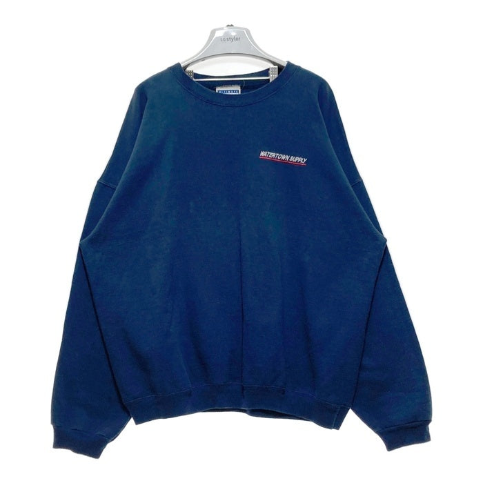 Hanes ヘインズ 00's ヘビーウェイト 企業ロゴ スウェットトレーナー ネイビー sizeXL 瑞穂店