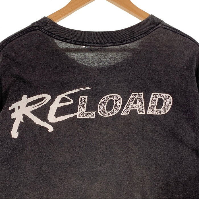 90's METALLICA メタリカ RELOARD プリントTシャツ ブラック Size 2XL 相当 福生店