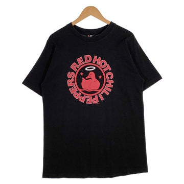 90's Red Hot Chili Peppers レッドホットチリペッパーズ CALIFORNICATION カリフォルニケーション プリントTシャツ ブラック 1999コピーライト Giant Size L 福生店
