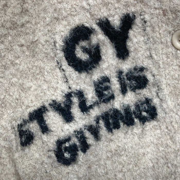 GYDA ジェイダ プリントニットカーディガン グレー sizeF 瑞穂店