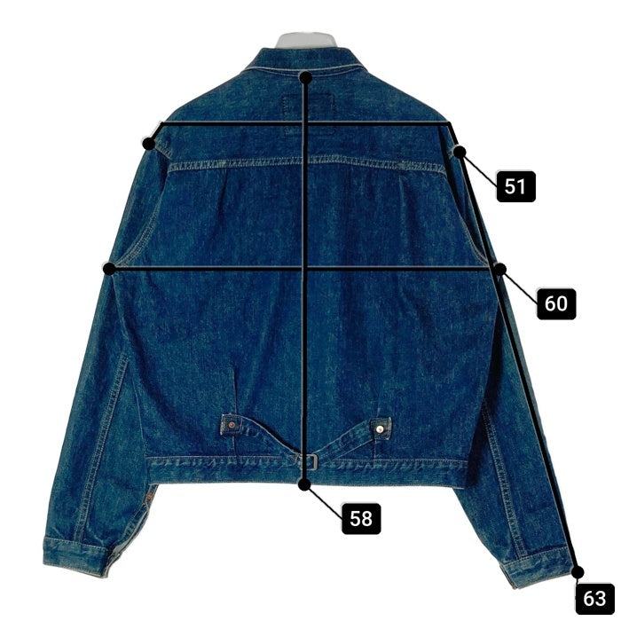 シュペリオールレイバー試着のみ　デニム　ショップコート　最終価格 THE SUPERIOR LABOR BBW Shop Coat [denim] - Fresh Service