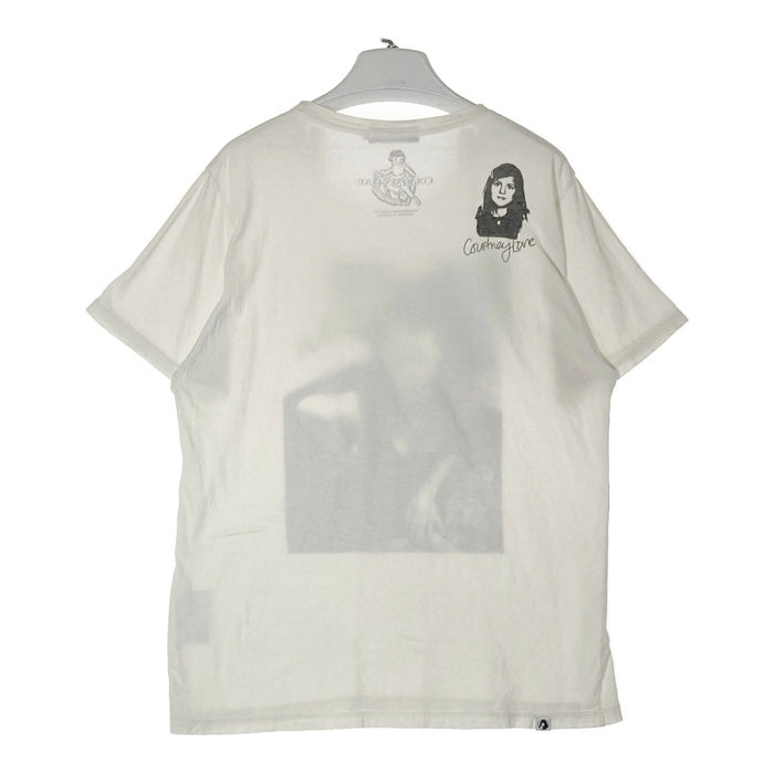 HYSTERIC GLAMOUR ヒステリックグラマー 0293CT19 COURTNEY LOVE コートニー・ラブ フォトプリント Tシャツ ホワイト sizeL 瑞穂店
