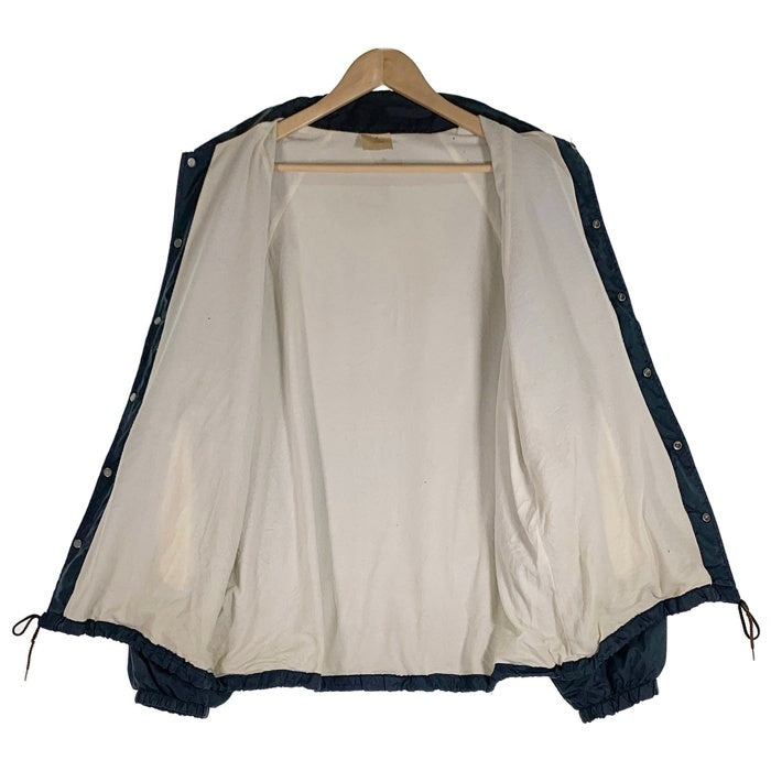 AUBURN SPORTSWEAR アーバンスポーツウェア TEACHER’S HIGHLAND CREAM SCOTCH WHISKY ナイロン コーチジャケット ネイビー USA製 Size XL 福生店