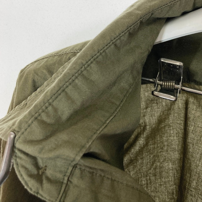 BUZZ RICKSON’S バズリクソンズ BR28219 ユーティリティシャツ N-3 復刻 長袖シャツ USNスタンプ 海軍 カーキ size17 瑞穂店
