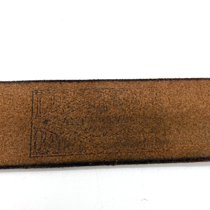 ART BROWN アートブラウン クロムエクセルレザーベルト ブラック size 34 瑞穂店