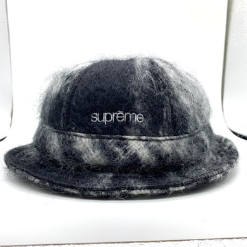 SUPREME シュプリーム 25SS Mohair Plaid Bell Hat モヘアプラッド ベルハット ブラック Size M/L 福生店