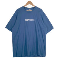 SUPREME シュプリーム 23SS Motion Logo Tee モーションロゴ プリントTシャツ ブルー Size XXL 福生店
