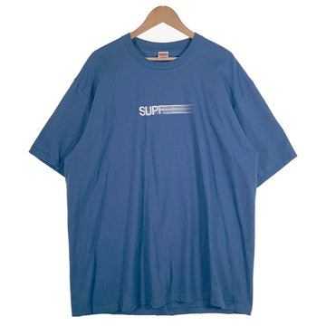 SUPREME シュプリーム 23SS Motion Logo Tee モーションロゴ プリントTシャツ ブルー Size XXL 福生店