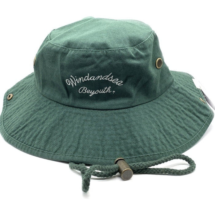 WIND AND SEA ウィンダンシー Byt Safari Hat サファリハット グリーン WDS-AC-188 福生店