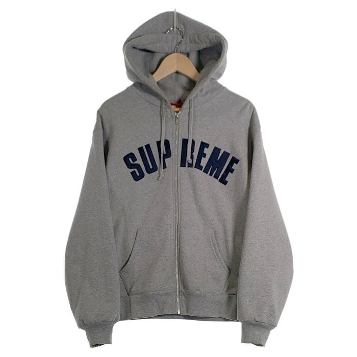 SUPREME シュプリーム 24FW Arc Thermal Zip Up Hooded Sweatshirt アーク サーマル ジップアップ フーディー パーカー グレー Size S 福生店