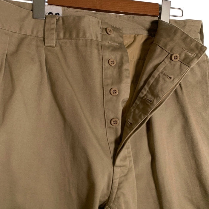 WAIPER.INC ワイパーインク フランス軍 M52 2タック チノトラウザーパンツ カーキ Size 26 福生店