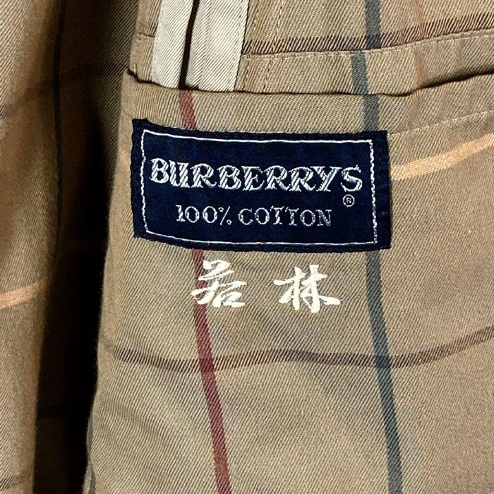 BURBERRYS バーバリーズ WRO49-944-01 コットン トレンチコート TRENCH40 80s ベージュ size- 瑞穂店