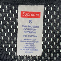 SUPREME シュプリーム Shop S Logo Baseball Henley ショップ Sロゴ 半袖 ベースボール シャツ ブラック Size S 福生店