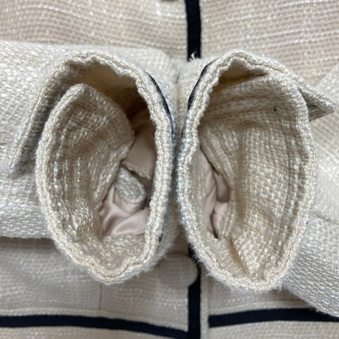 Darich ダーリッチ ツイードジャケットミニスカートセットアップ アイボリー sizeS 瑞穂店