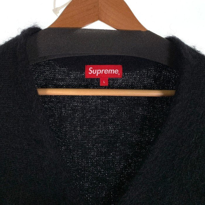 SUPREME シュプリーム 20AW Brushed Mohair Cardigan ブラッシュド モヘアカーディガン ブラック Size L 福生店