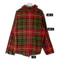 50-60's Woolrich ウールリッチ プルオーバー ウールシャツ レッド SizeL 瑞穂店