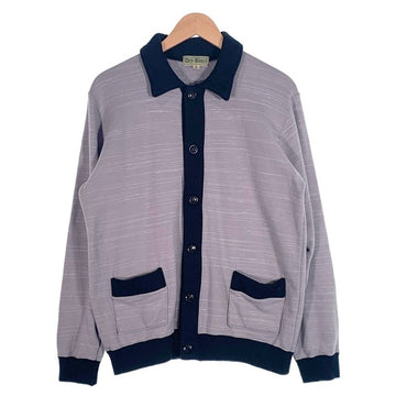 Dry Bones ドライボーンズ スウェット カーディガン グレー ブラック Size L 福生店