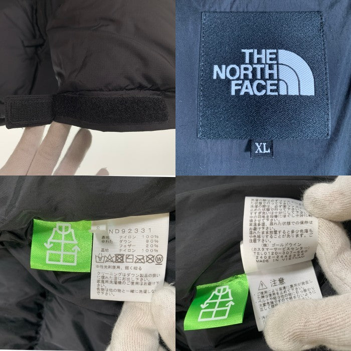 THE NORTH FACE ノースフェイス Nuptse Hoodie ヌプシフーディー ダウンジャケット ブラック ND92331 Size XL 福生店
