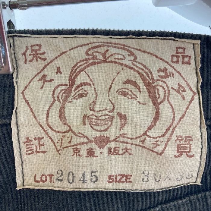 EVISU エヴィス LOT.2045 カモメ コーデュロイパンツ グレー size30 瑞穂店