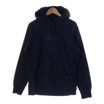 SUPREME シュプリーム 14AW Tonal Box Logo Pullover トーナル ボックスロゴ プルオーバースウェットパーカー ブラック Size M 福生店