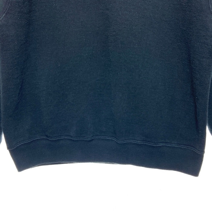 FRUIT OF THE LOOM フルーツオブザルーム メキシコ製 胸刺繍 ヘビースウェットトレーナー ブラック sizeL 瑞穂店