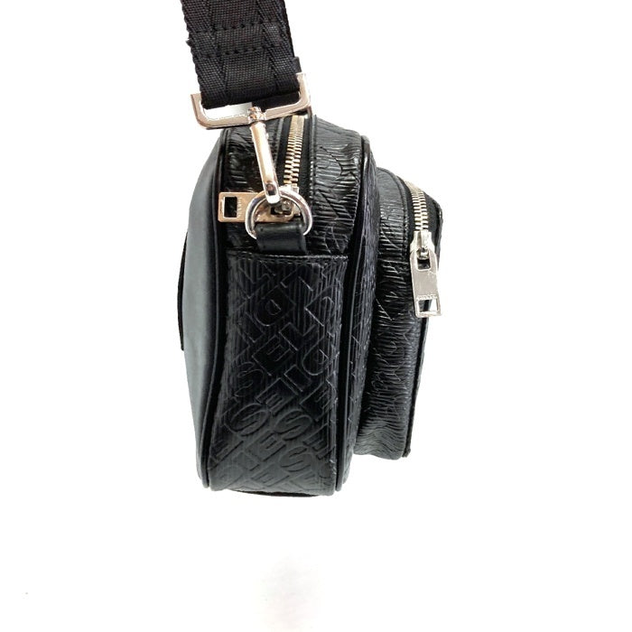 DIESEL ディーゼル モノグラム 型押し ショルダーバッグ ブラック 瑞穂店