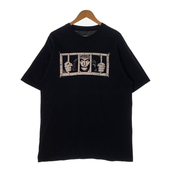 90's n.W.o Macho Man Randy Savage ランディサベージ MADNESS プリントTシャツ ブラック プロレス Size XL 相当 福生店