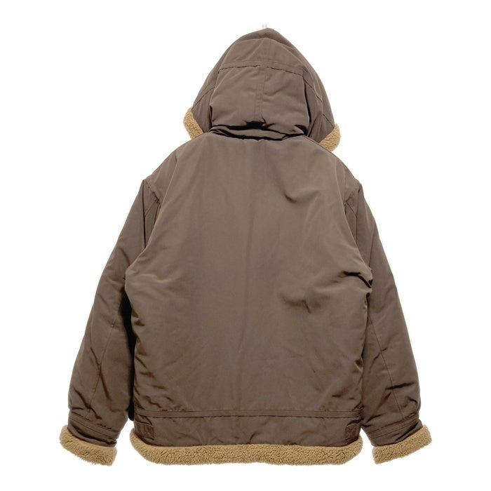 AVIREX アヴィレックス B-3 HOODIE ミリタリージャケット 中綿 ボア ポリエステル ブラウン 783-2252050 Size XL 瑞穂店