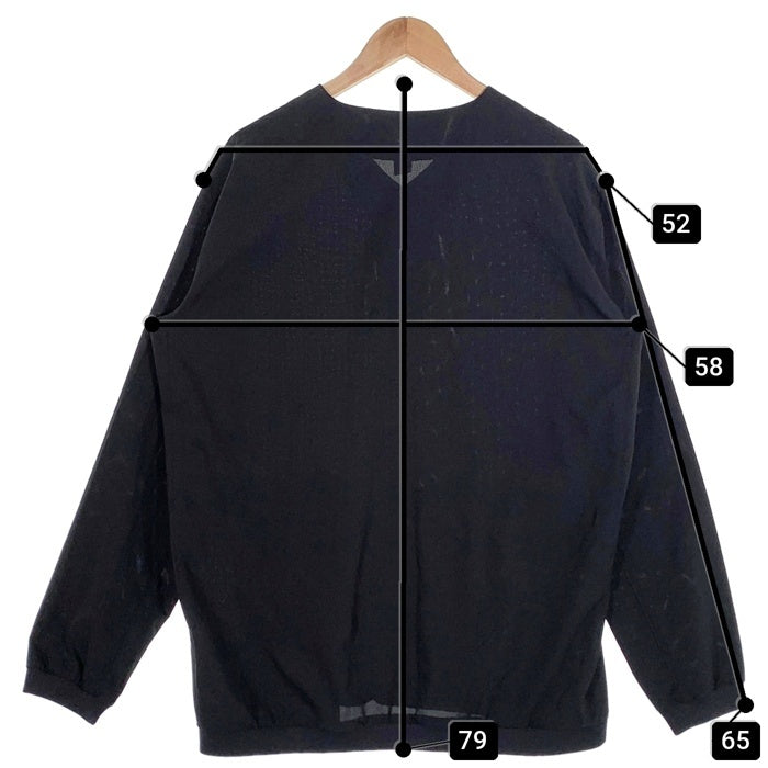 NANGA ナンガ 26SS DotAir COMFY CARDIGAN ドットエア コンフィ カーディガン ブラック Size M 福生店