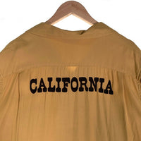 STANDARD CALIFORNIA スタンダードカリフォルニア SD Bowring Shirt ボーリング シャツ イエロー Size L 福生店