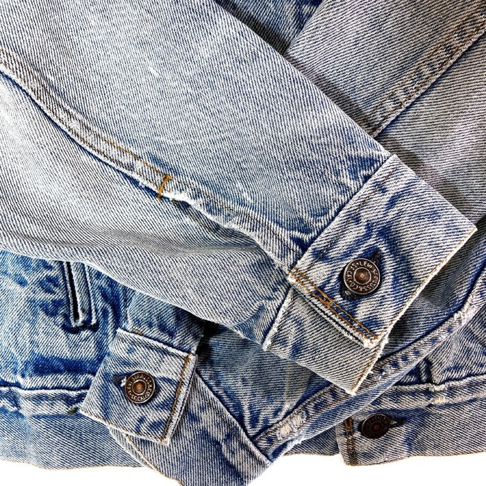 Levi's リーバイス 70506-0213 80's USA製 ボタン裏52 4th トラッカージャケット Gジャン ライトインディゴ size42 瑞穂店