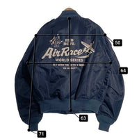 TED COMPANY テッドカンパニー Red Devil Air Race L-2A ナイロンフライトジャケット ネイビー テッドマン TL2-090 Size 44 福生店