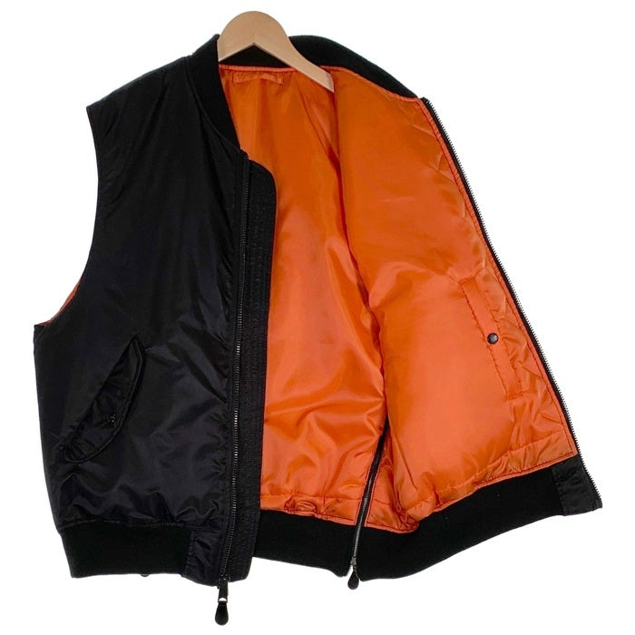AVIREX アヴィレックス MA-1 リバーシブル ベスト ブラック オレンジ 3122164 Size 2XL 福生店