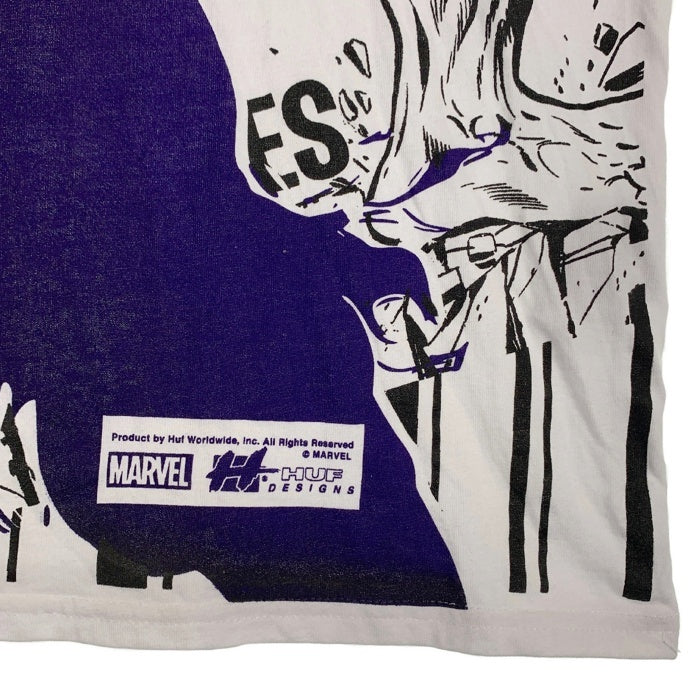 HUF ハフ MARVEL HULK Gamma S/S Tee マーベル ハルク プリントTシャツ ホワイト TS01973 Size XXL 福生店