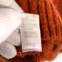 Pherrow's フェローズ 19AW スノーパターン ジャガード ニット セーター オレンジ 19W-PSFS1 Size 40 福生店
