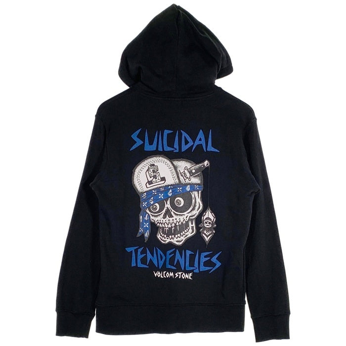 Suicidal Tendencies スーサイダル テンデンシーズ Volcom ボルコム Hoodie プルオーバー フーディー パーカー A41417JE Size M 福生店